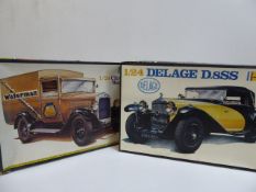 Delage D.8SS and a Citroen C4 Waterman