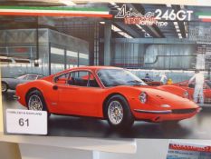 2 x model kits by Fujimi - Dino 246GTS and a Dino 246GT