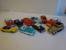 10 model cars