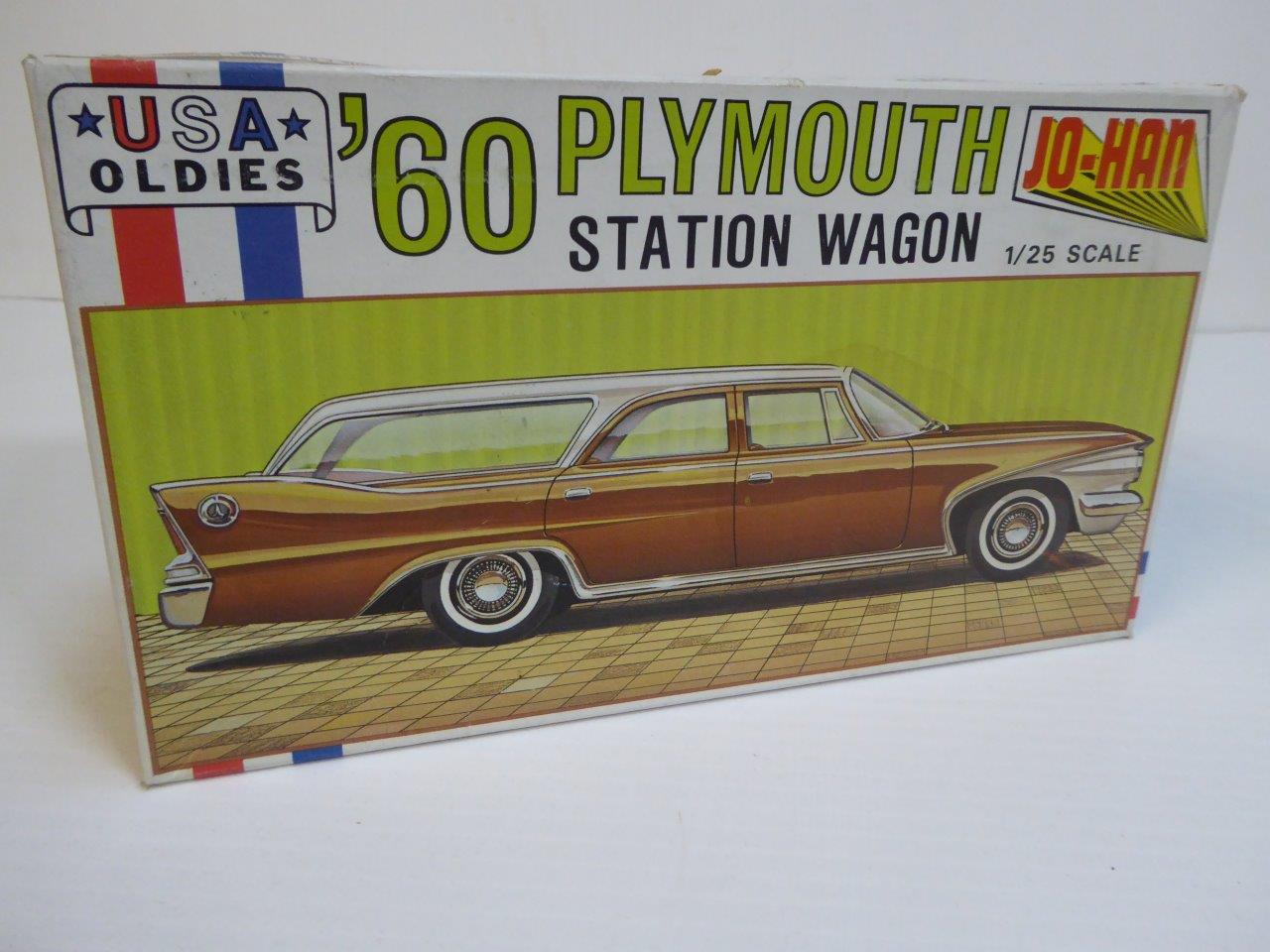 60s Plymouth Station Wagon by Jo-Han