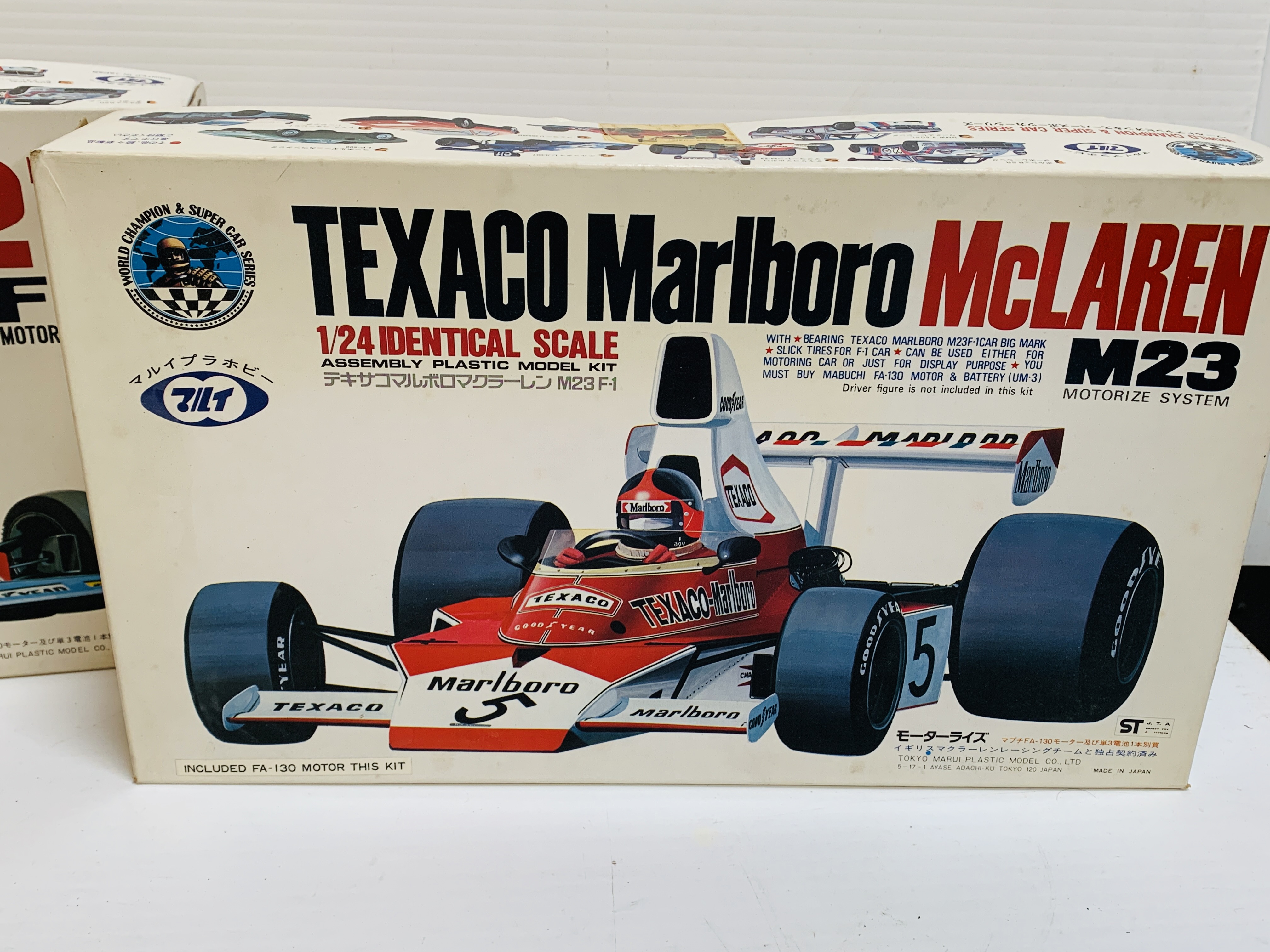 Tilt Ferrari 312T model kit and a Tilt McLaren M23 - Image 2 of 3