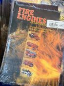 Large collection of "Fire Engines of The World" publications