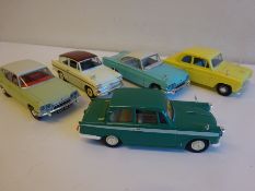 5 Vanguard model cars