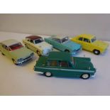 5 Vanguard model cars