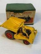 Dinky Super Toys No.562 Dumper Truck in original box
