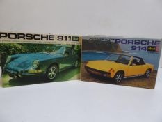 Porsche 914 and a Porsche 911