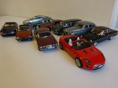 6 assorted Jaguar cars and 4 others