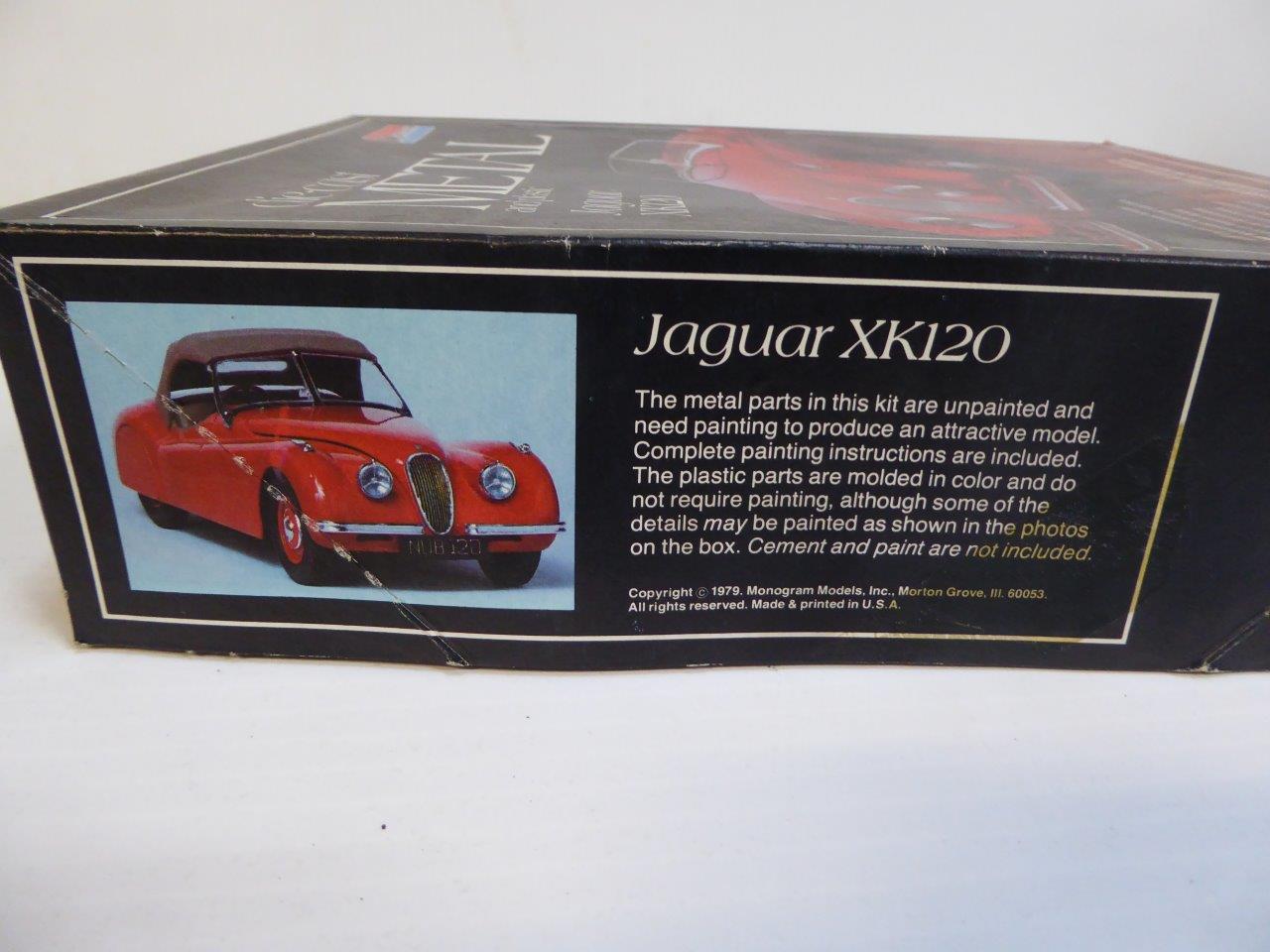 Die-cast metal and plastic Jaguar XK120 - Image 3 of 3