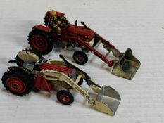 Massey Ferguson 165 Tractor with Loader, and a Massey Ferguson 65 with Loader