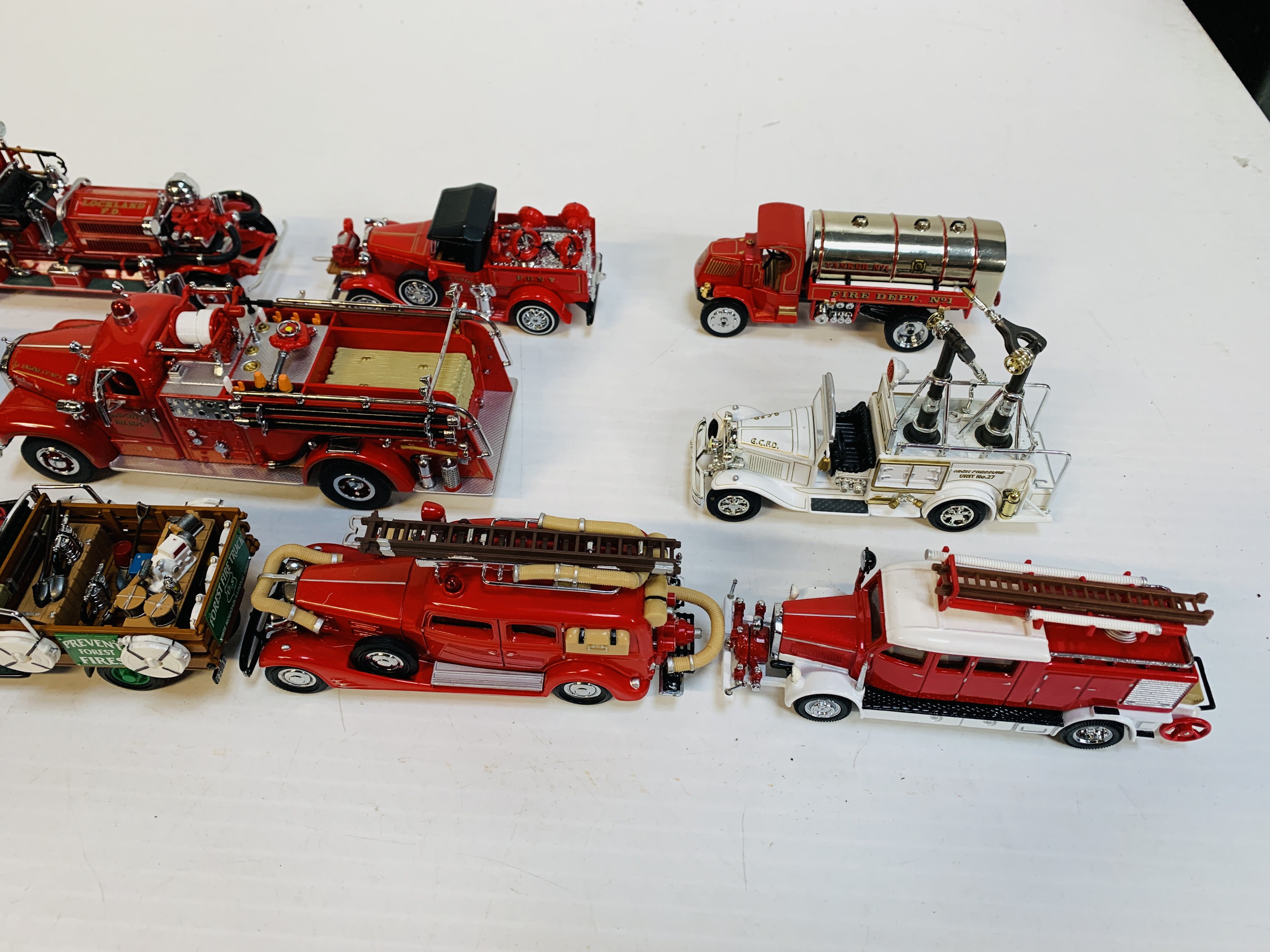 Twelve assorted fire fighting vehicles. - Image 2 of 4