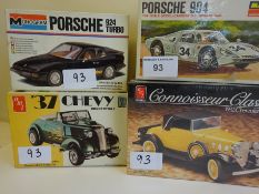 4 model car kits