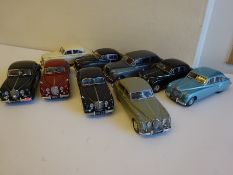 9 assorted Jaguars by Oxford.