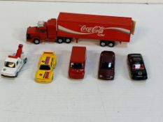 Various Corgi diecast models