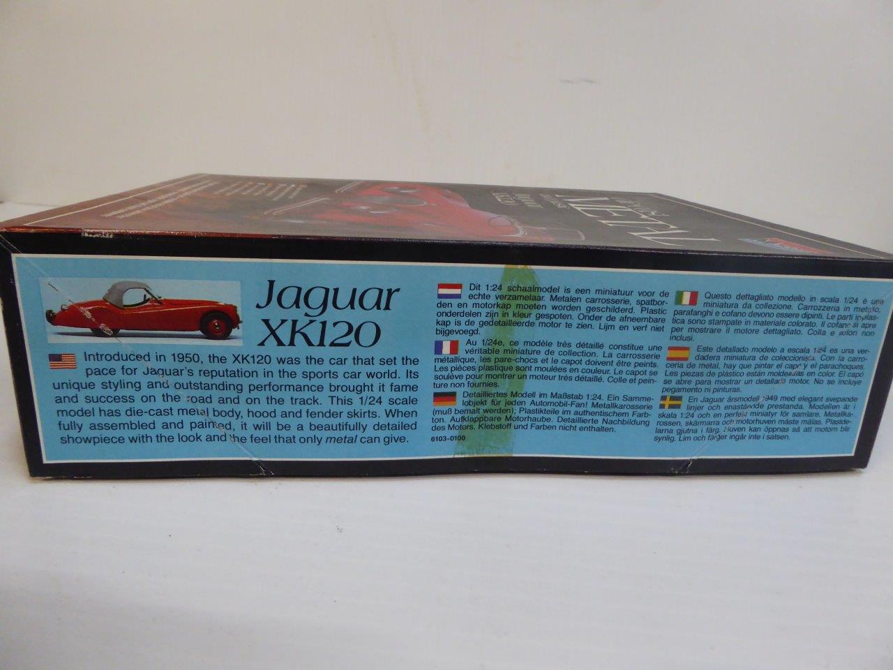 Die-cast metal and plastic Jaguar XK120 - Image 2 of 3