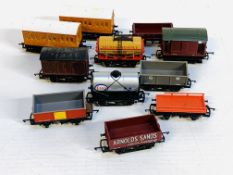 Assorted Tri-ang and Hornby wagons