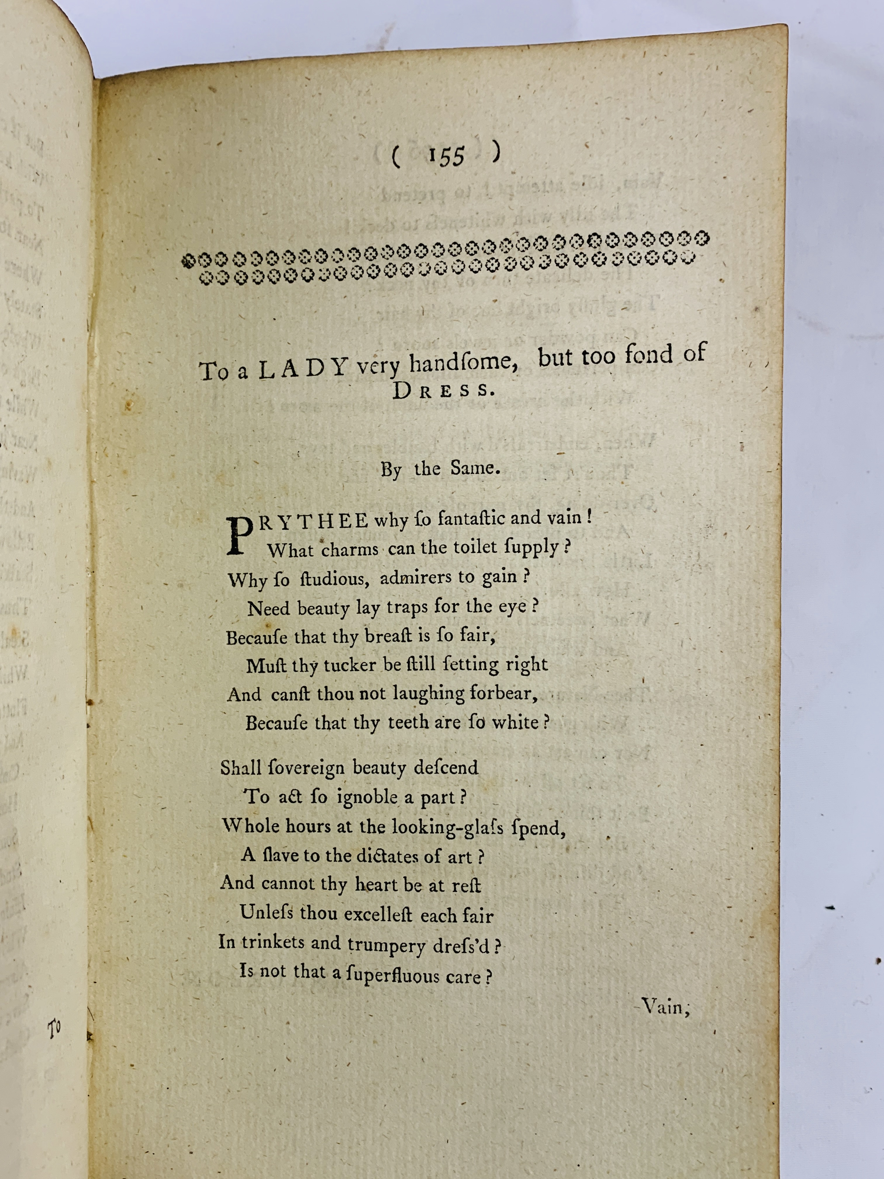 A collection of poems in six volumes by several hands, 1775, full contemporary calf leather - Image 4 of 4