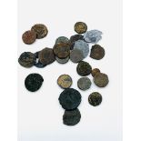 Twenty-three assorted Roman coins