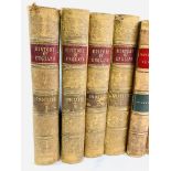 Smollett's The History of England, 1841; Hallam's Literary History; and five Waverley Novels