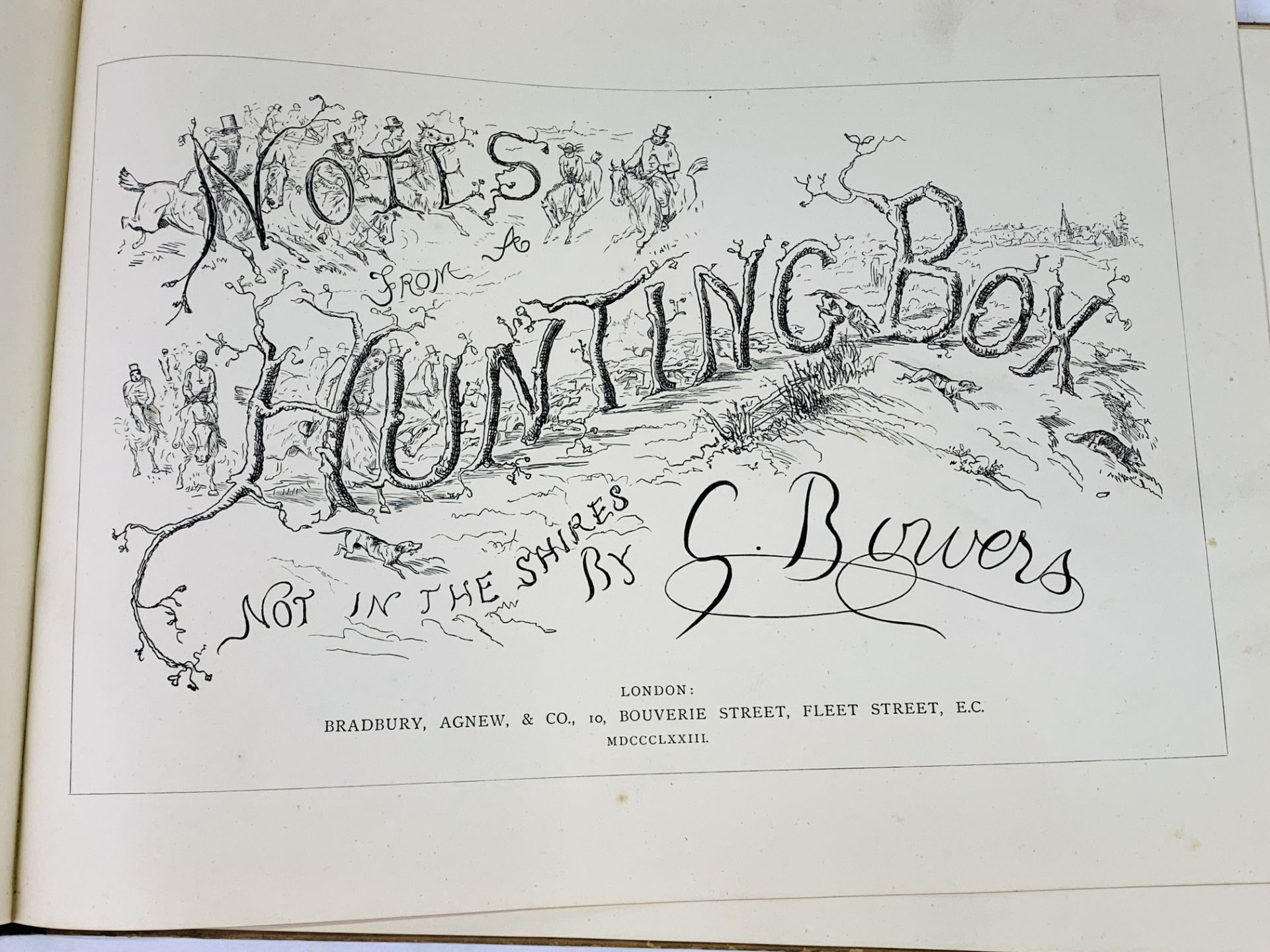 "Notes from a Hunting Box (not) In the Shires", by G Bowers - Image 3 of 6