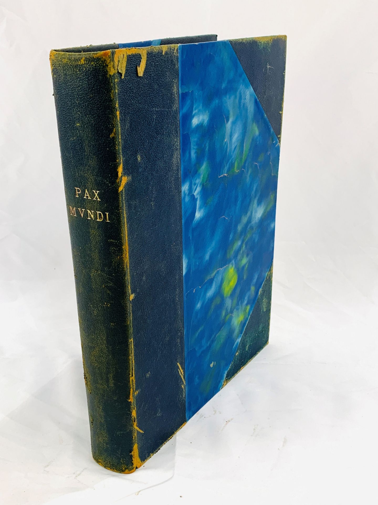 Pax Mundi-Livre D'Or de la Paix: large folio volume created for the society of nations in 1932.
