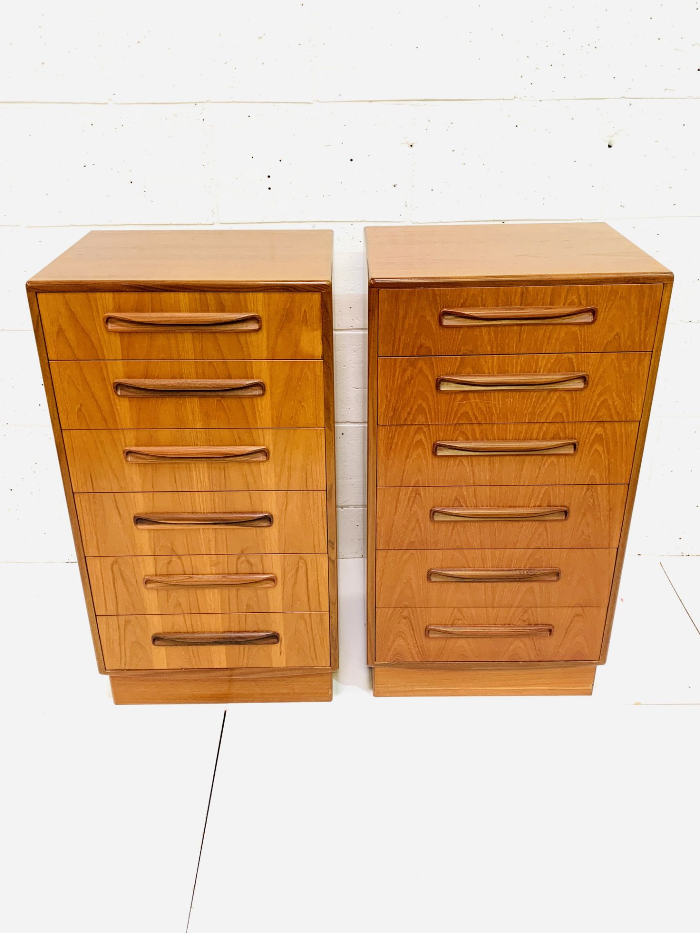 Two G-plan chests of six drawers - Image 3 of 6