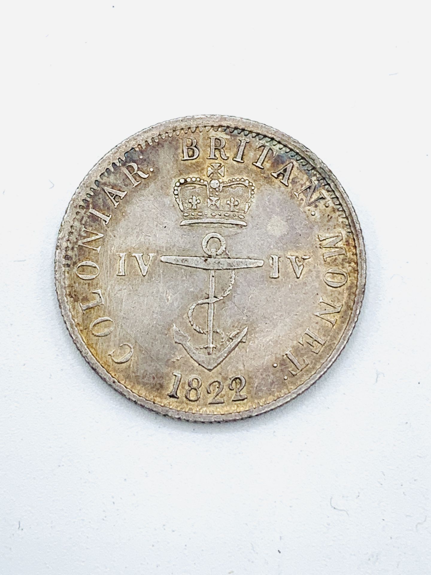 George IV Quarter Dollar 1822