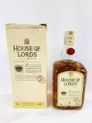 70cl bottle of House of Lords blended Scotch Whisky