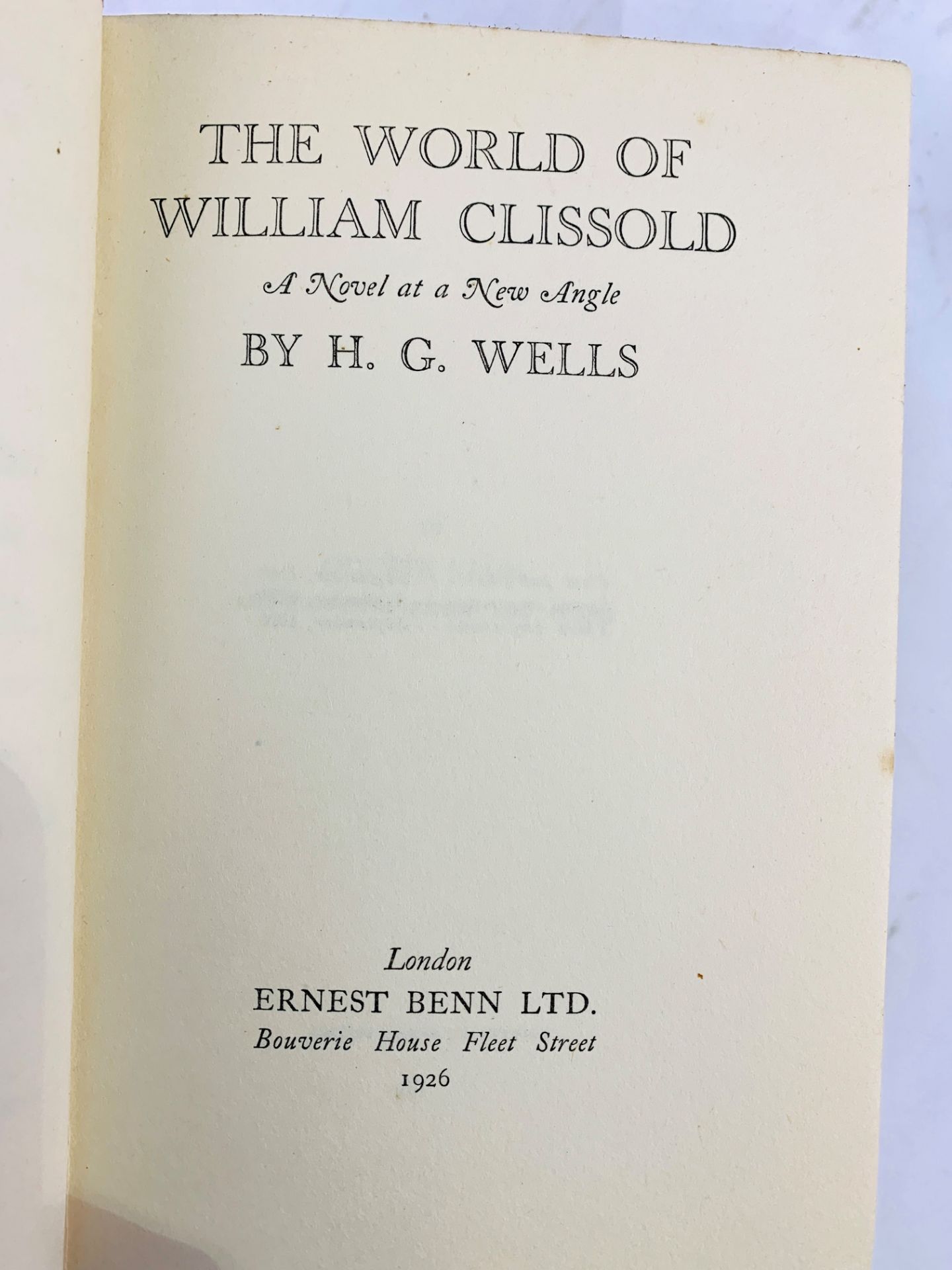 HG Wells: The World of William Clissold, 1926 - Image 4 of 4