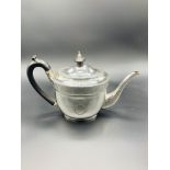 Georgian silver teapot