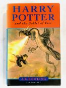 Harry Potter and the Goblet of Fire, by J K Rowling, First Edition, hardback with dust jacket.