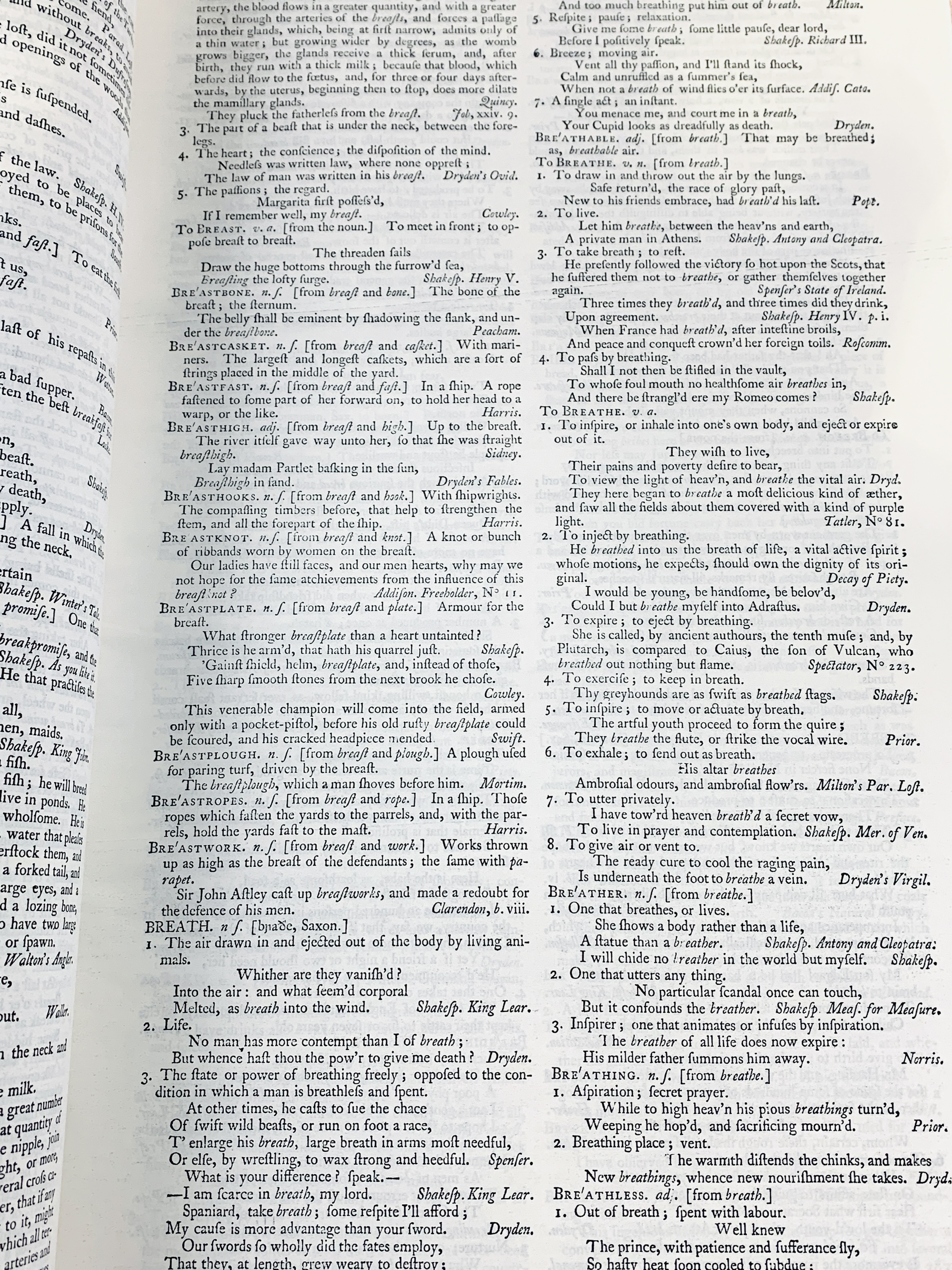 Dictionary of the English Language by Samuel Johnson by Times Books 1979 - Image 4 of 4