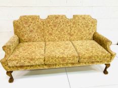Queen Anne style settee