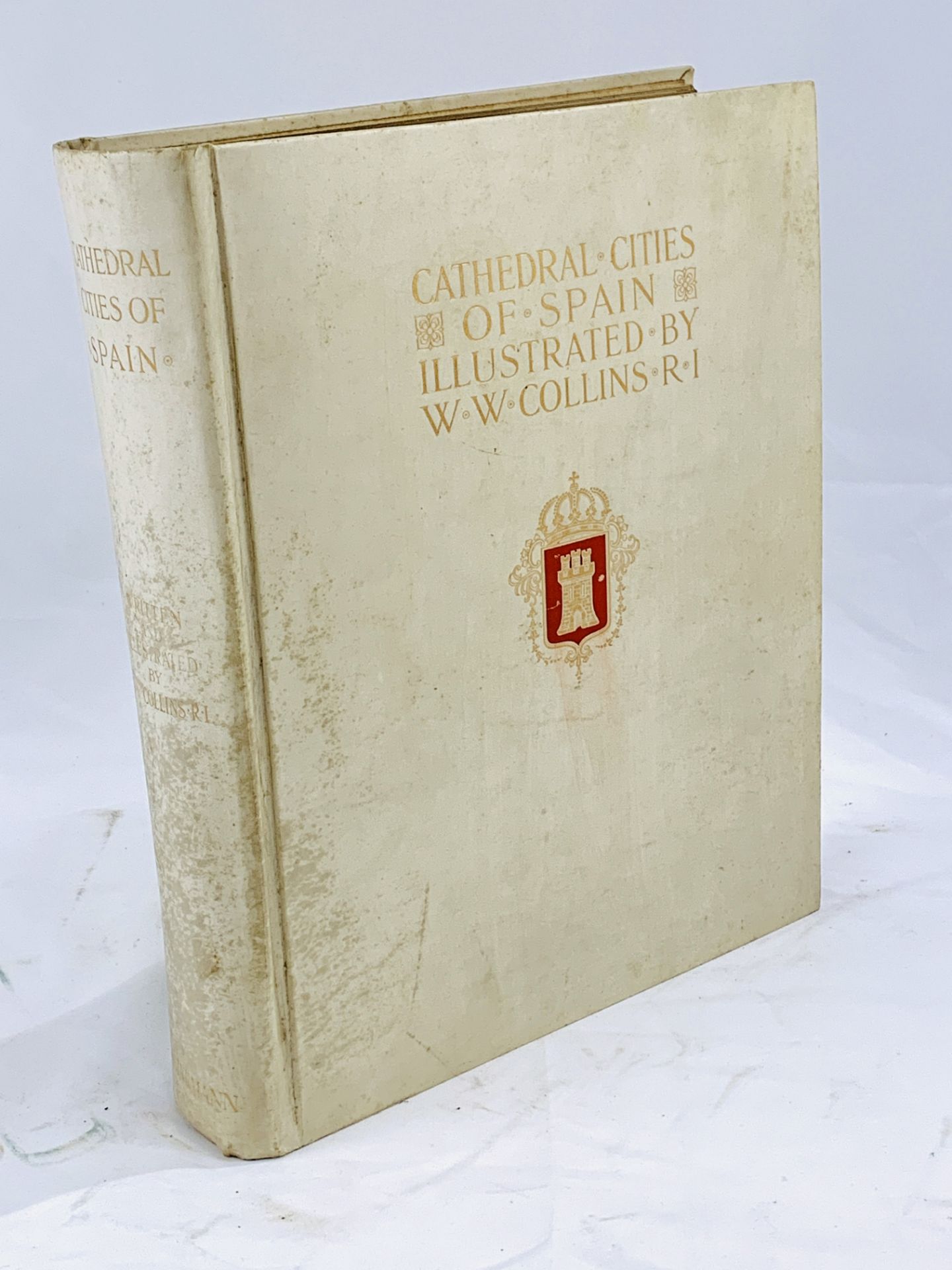 Cathedral Cities of Spain, signed limited edition 21/100, bound in vellum