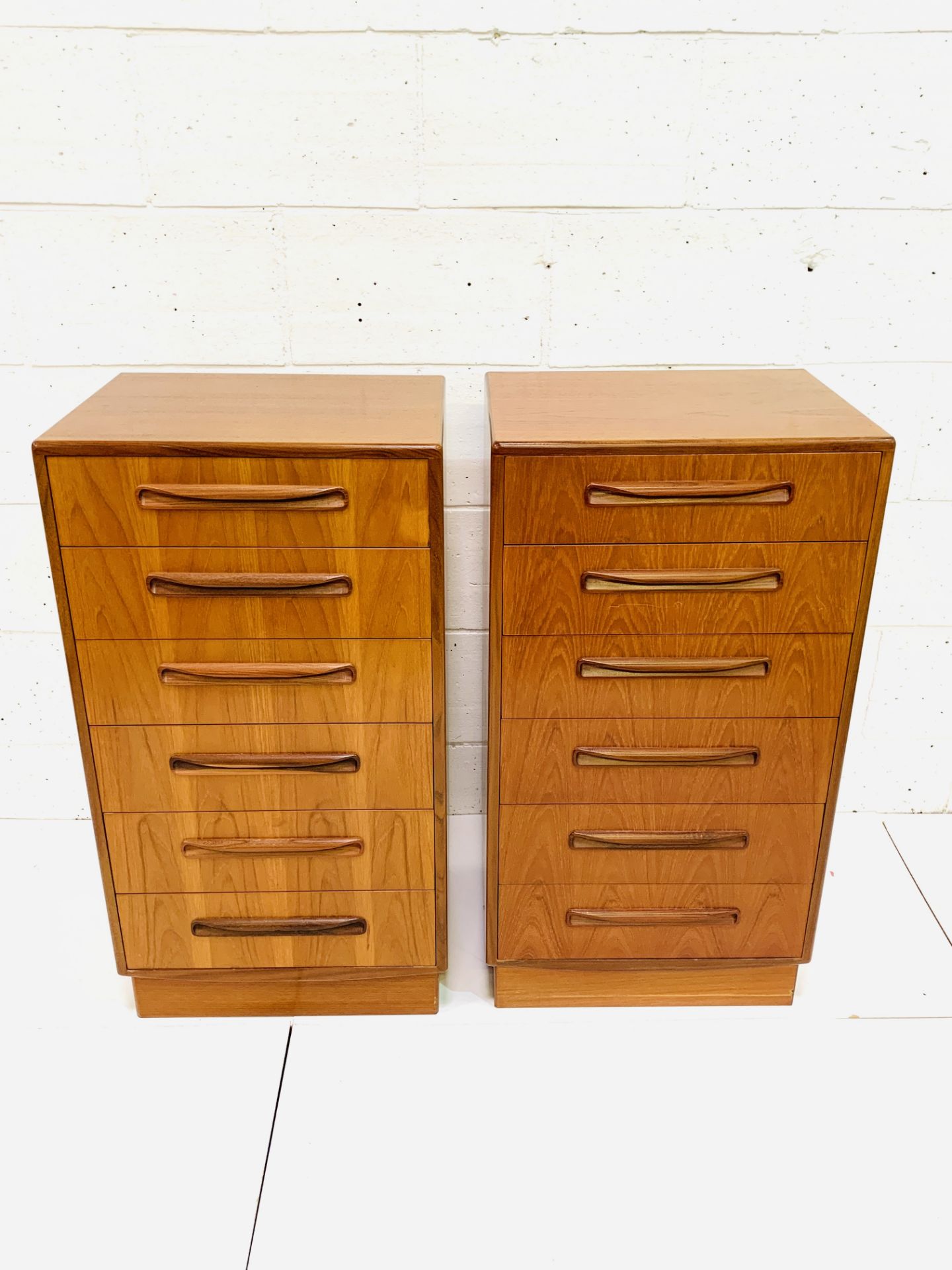 Two G-plan chests of six drawers - Image 2 of 6