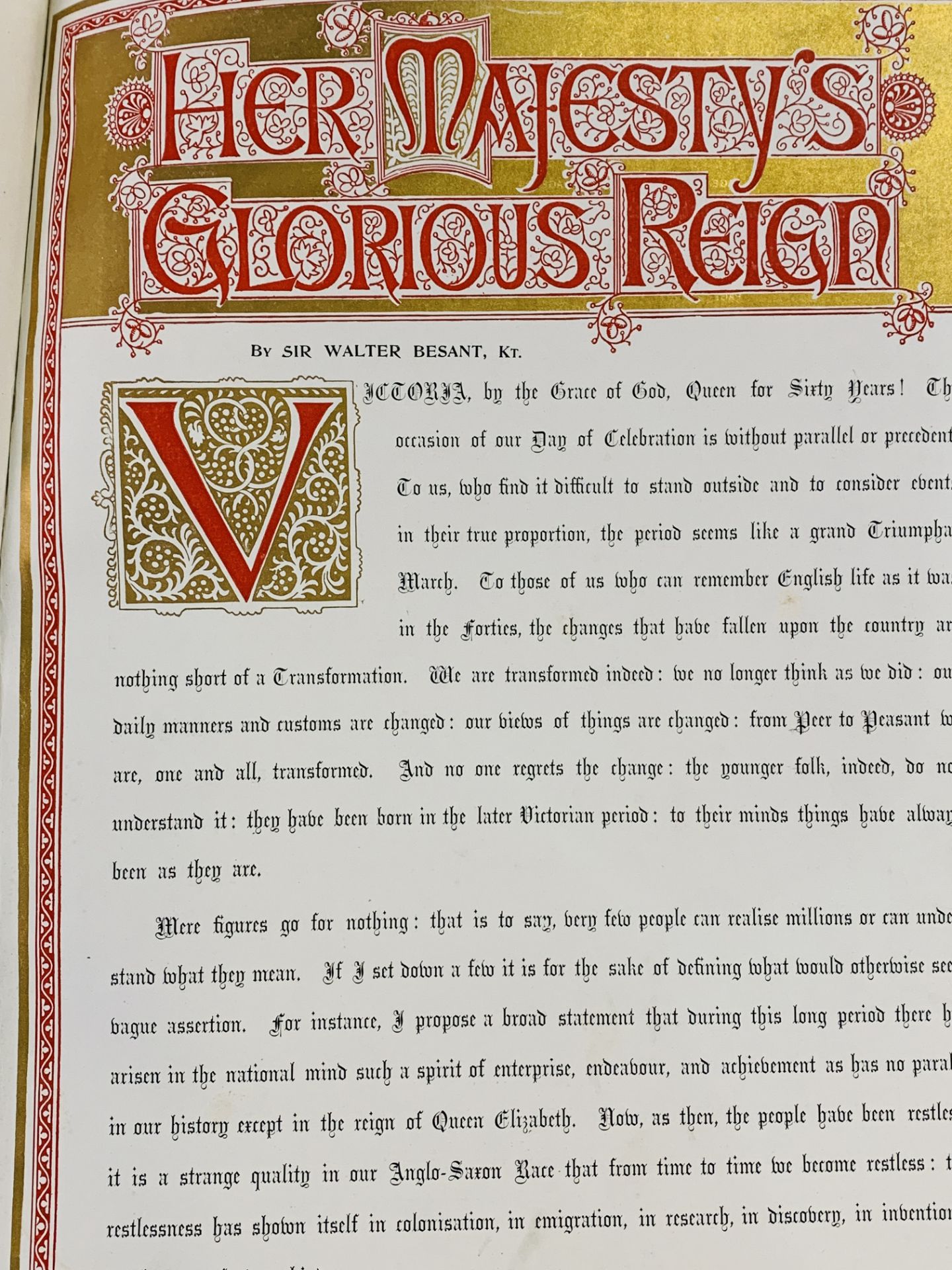 "The Record Reign. Her Majesty's Glorious Jubilee 1897", and a Victorian scrapbook - Image 5 of 5