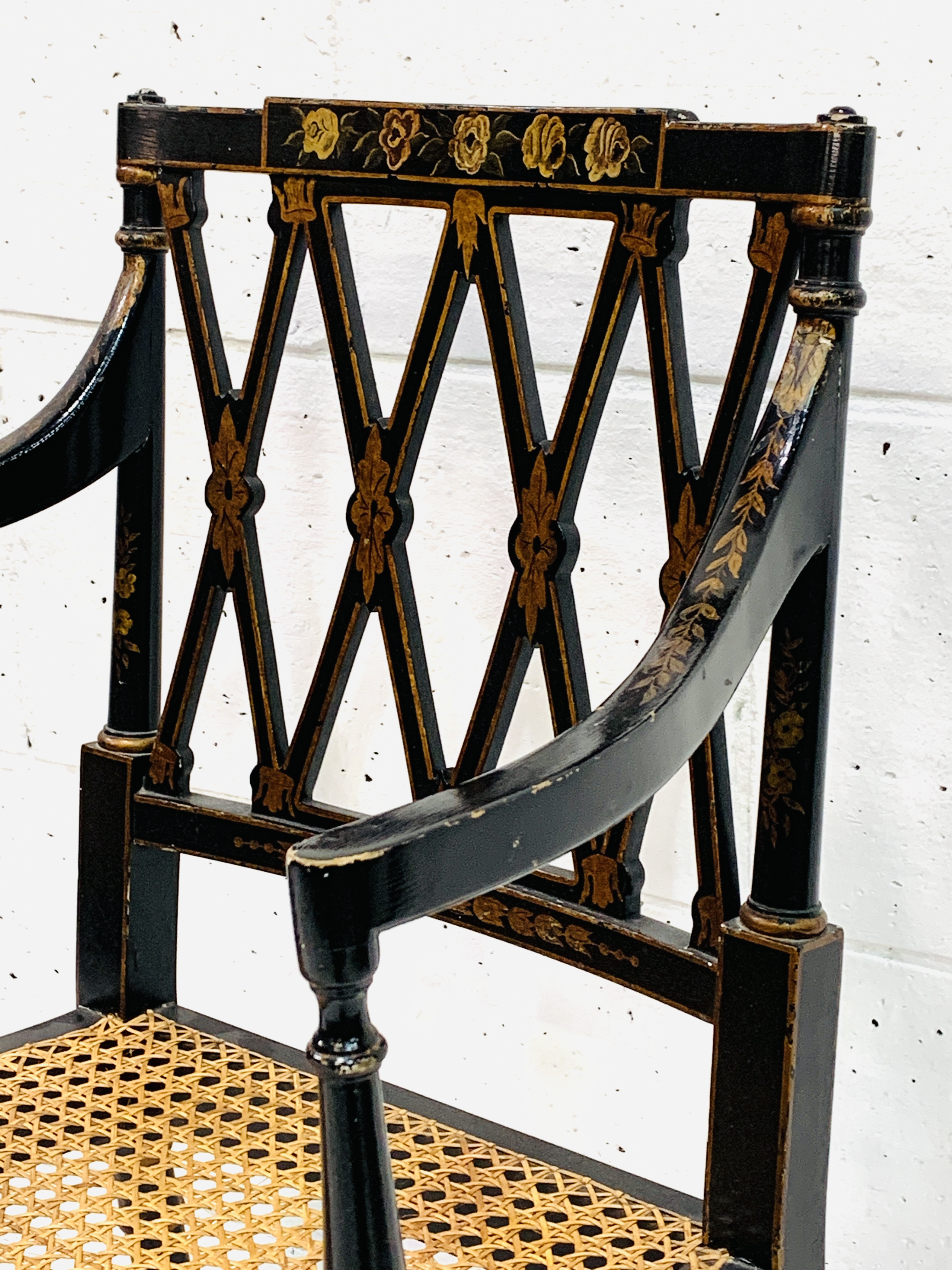 Two Regency style elbow chairs - Image 4 of 6