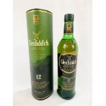 70cl bottle of Glenfiddich 12 year single malt Scotch Whisky