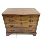 Georgian mahogany chest of drawers