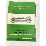 Profile Publications soft cover booklets on famous car marques, 1960's, 70 volumes