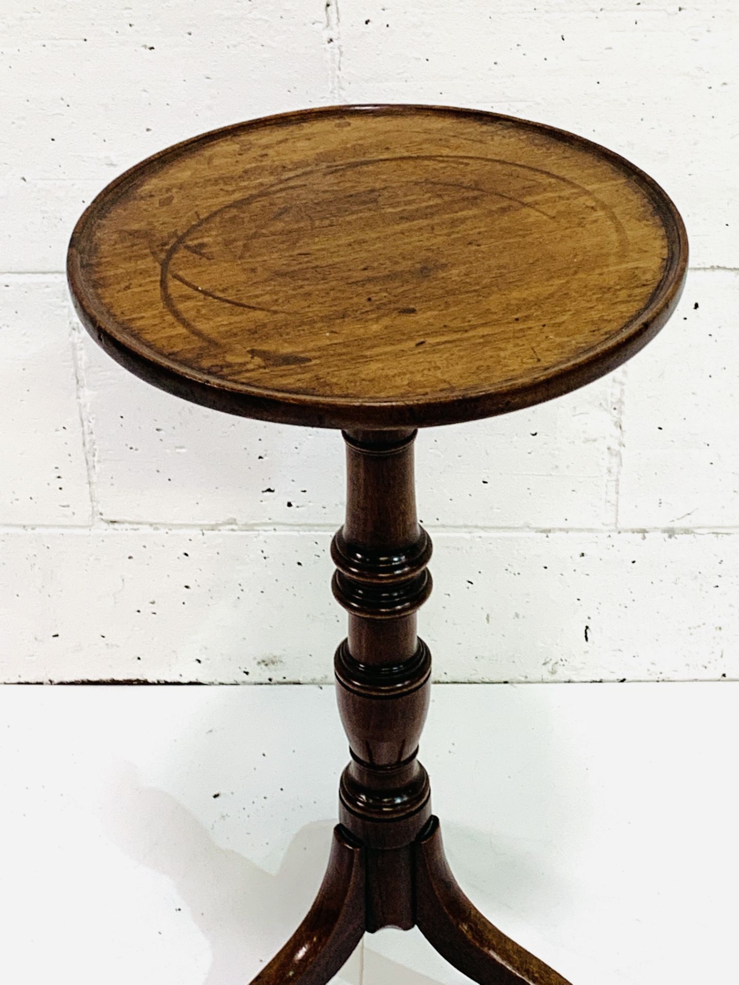 Georgian mahogany wine table and 2 others - Image 8 of 10