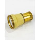 19th century French two drawer monocular
