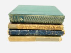 English Literature and Illustrated books, 4 volumes