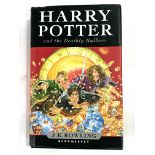 Harry Potter and the Deathly Hallows, by J K Rowling, first Edition