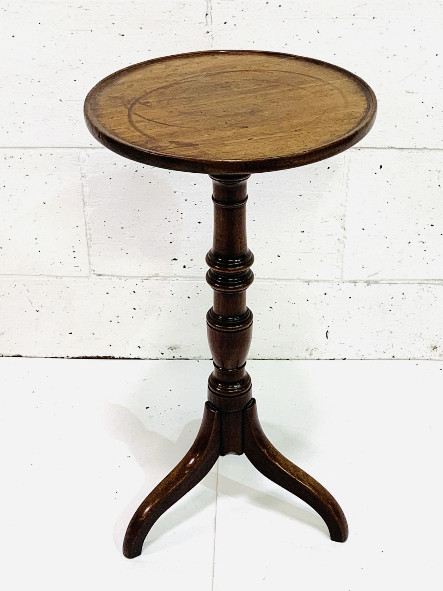 Georgian mahogany wine table and 2 others - Image 2 of 10