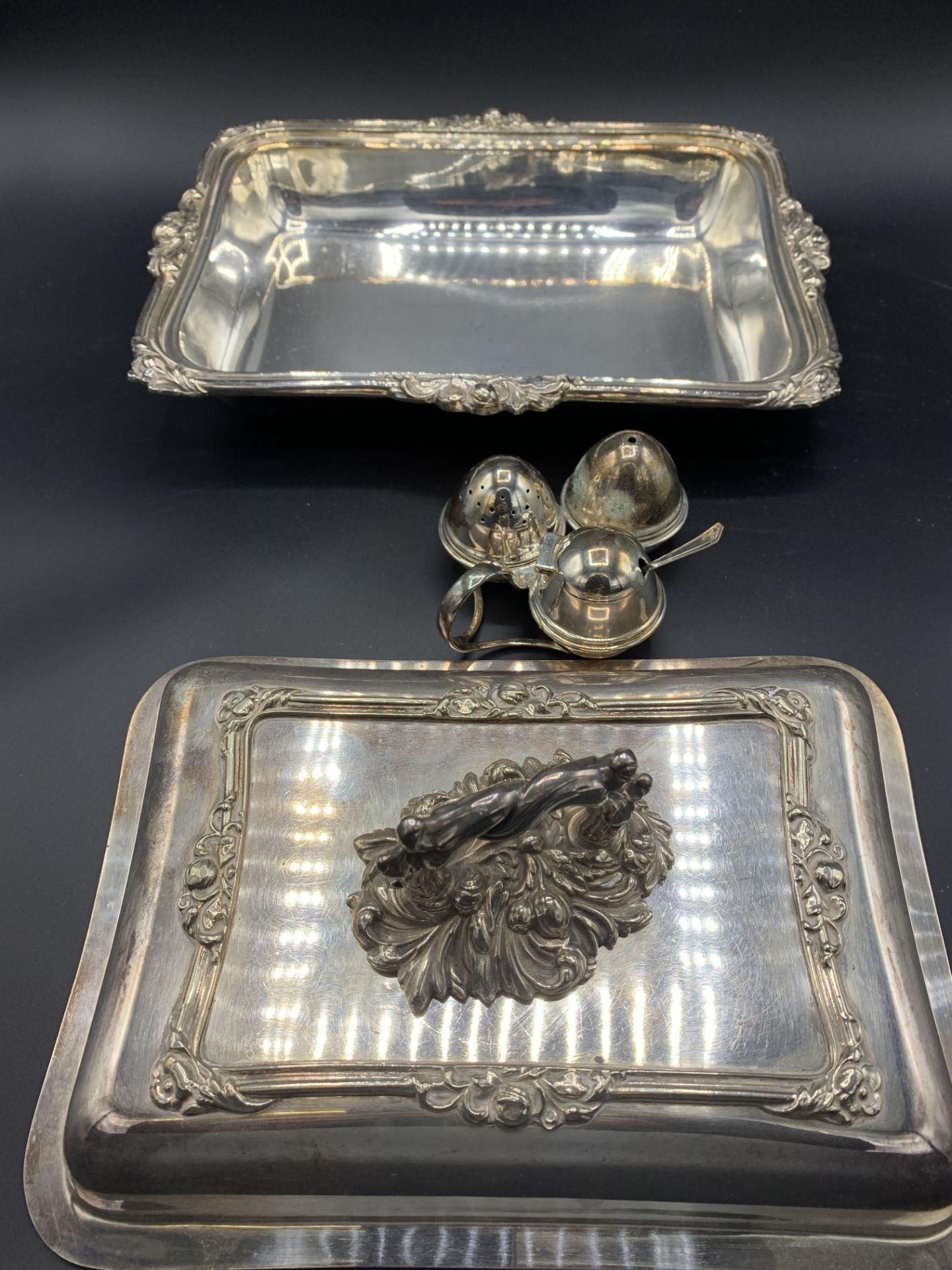 Quantity of silver plate - Image 4 of 9