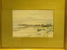 Gilt framed and glazed watercolour signed Arthur Maugham