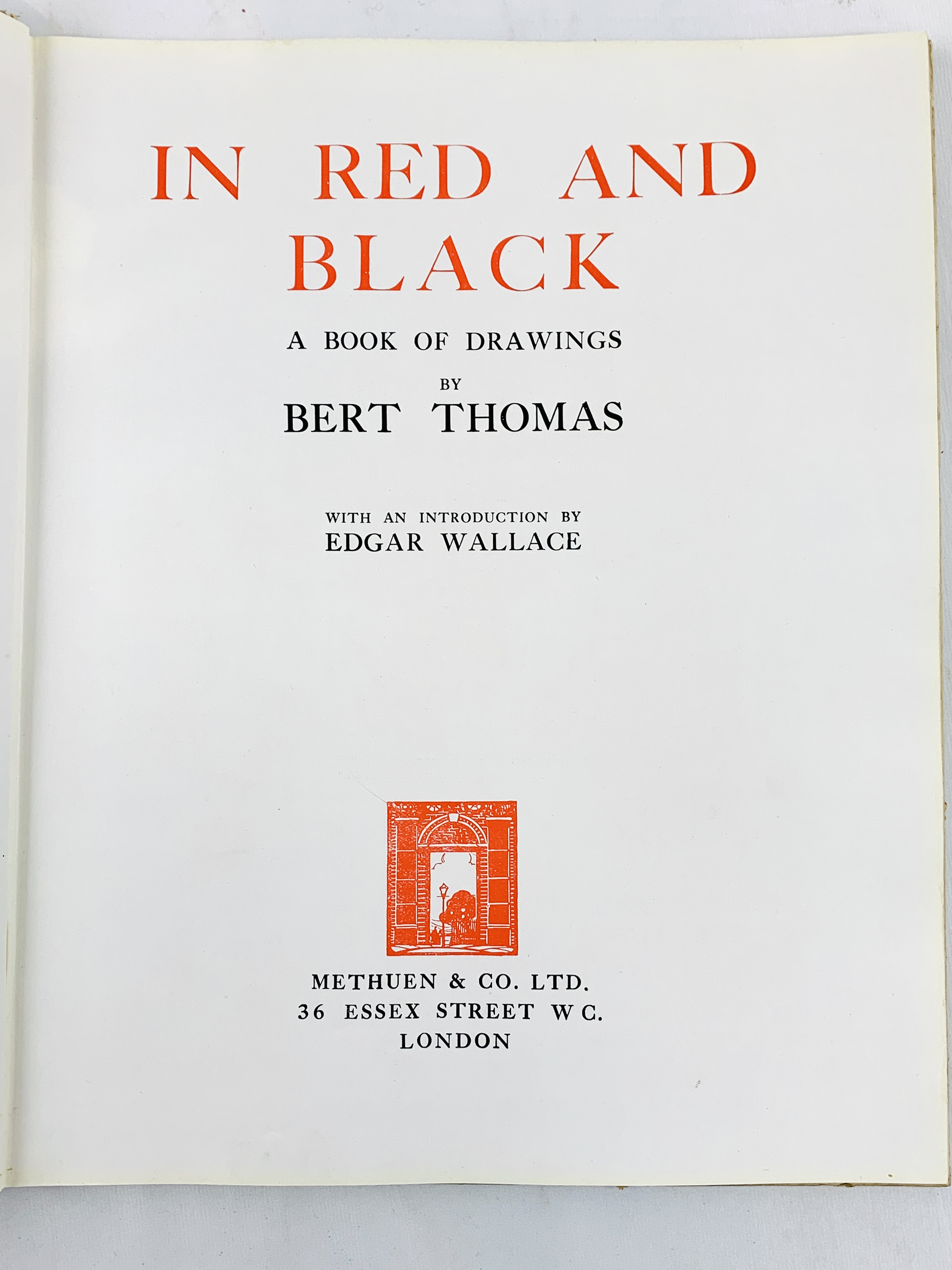 "In Red and Black", by Bert Thomas, with "Taken from Life" by George Belcher - Image 5 of 7