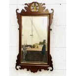 Georgian style bevelled edge wall mirror