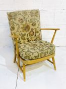 Ercol open arm chair