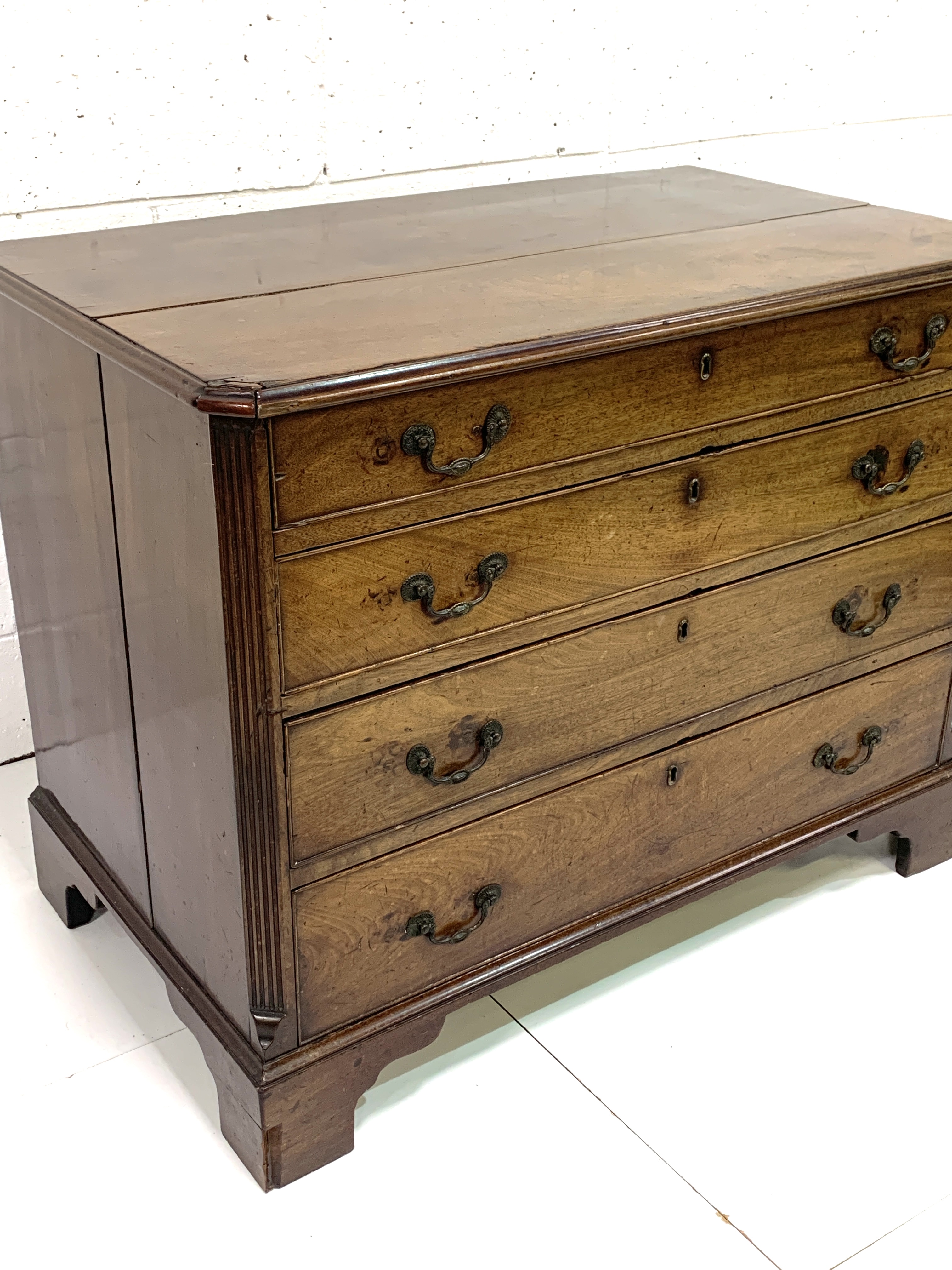 Georgian mahogany chest of drawers - Image 3 of 6